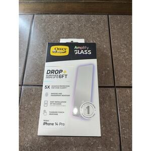 OtterBox Apple iPhone 14 Pro Screen Protector - Amplify Glass Antimicrobial